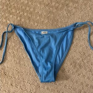 blue bikini bottoms